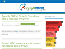 Tablet Screenshot of pontoenem.com